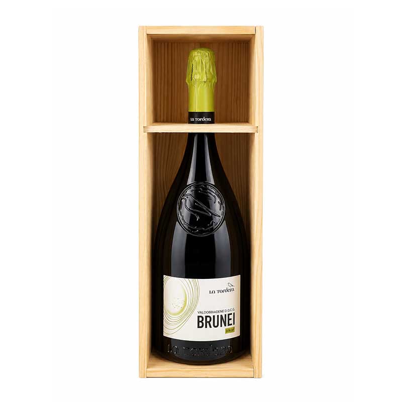 la tordera prosecco brunei 1,5 l v drevenom boxe la tordera prosecco brunei 1,5 l v drevenom boxe