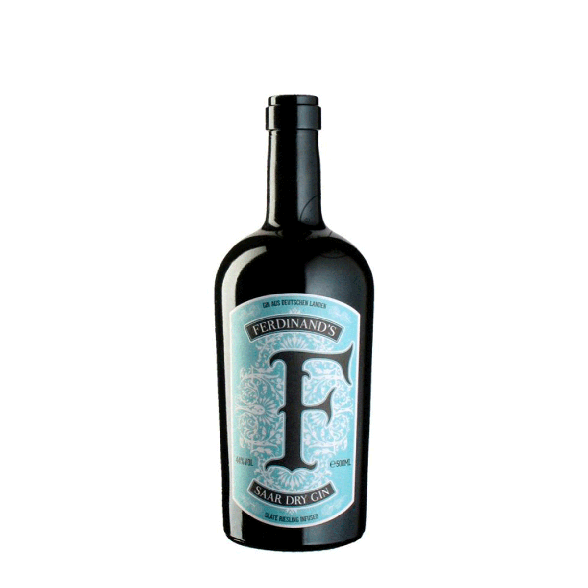 Ferdinands-Saar-Dry-Gin Ferdinand0s Saar Dry Gin 0,5 l, darčekový box – Obrázok 1