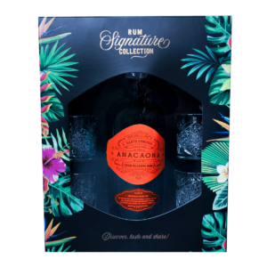 Anacaona Gran Reserva, darčekový box so 4 pohármi