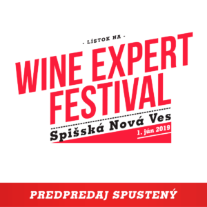 predpredaj-spusteny-listok-wine-expert-festival SN Wine Expert Festival Spišská Nová Ves