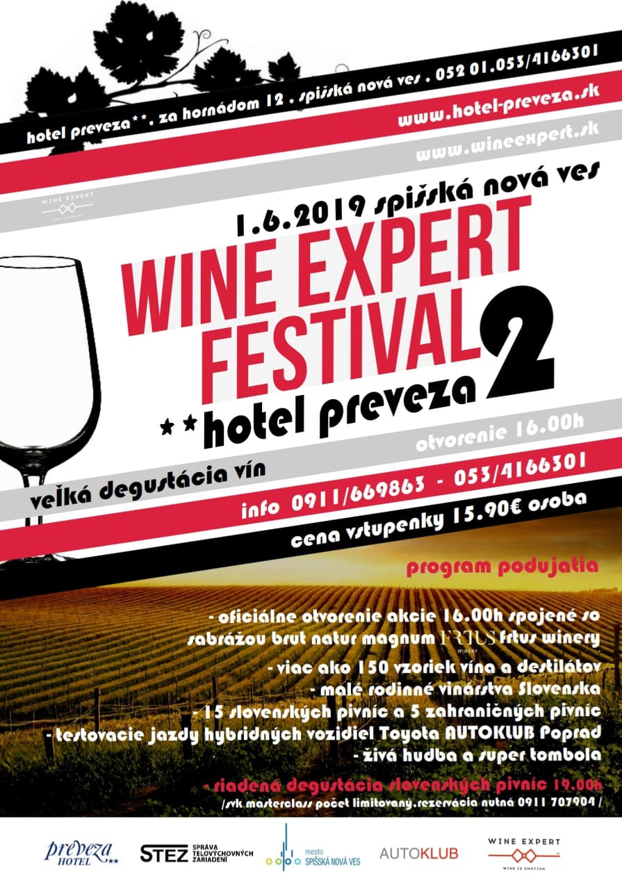 we festival SN wine expert festival spiska nova ves 2019