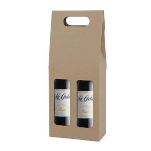 Darčekové balenie na 2 fľaše natur