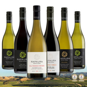 rapaura springs Sauvignon Blanc Bull Paddock Vineyard a Pinot Noir specialny balik