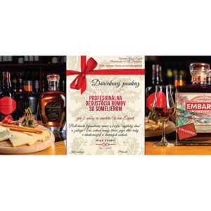 web Darčekový poukaz Ochutnávka rumov pre 2 osoby