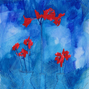 Luka Brase still life blue