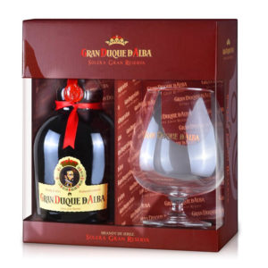 Gran Duque de Alba 0,7l 40% GB + 1 pohár