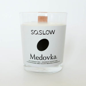 002 Medovka 8 handmade sviecka