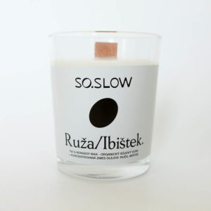 008 Ruza Ibistek 1 handmade sviecka