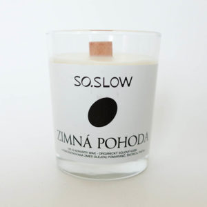 010 Zimna pohooda 1 handmade sviecka