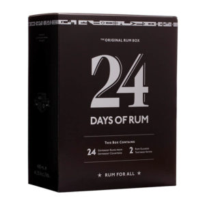 24 Days of Rum - Rumový kalendár 2019 24x0,02l 41,2% GB + 2 poháre