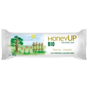BIO HONEYUP BAR PEANUT medové energicke tycinky
