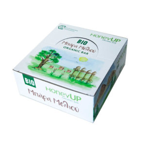 BIO Medová tyčinka – mandle a hrozienka2, balenie 9 ks