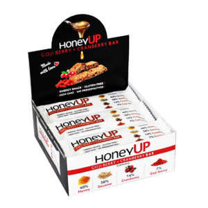 GOJI HONEYUP BAR balenie medové energicke tycinky