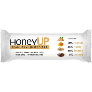 PEANUTS HONEYUP BAR medové energicke tycinky