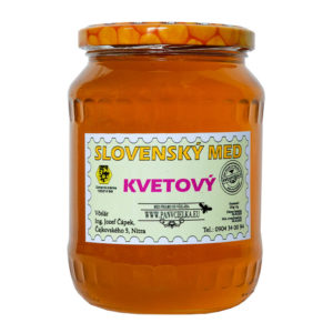 slovensky med kvetovy pan vcielka