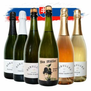 Balíček slovenských sektov Bobulles, 6 vín