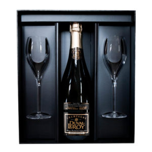 Duval-Leroy Champagne Classic Réserve Brut v darčekovom balení s 2 pohármi