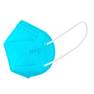 Respirátor FFP2, modrý, balenie 20 ks