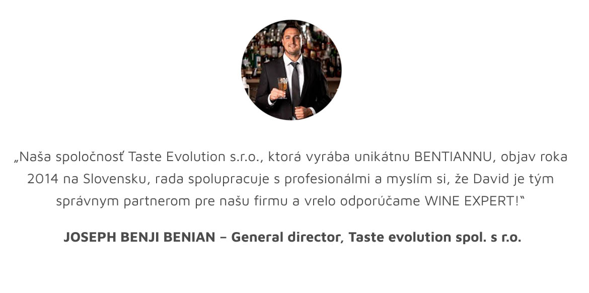 referencie co o nas hovoria Joseph Bentiana