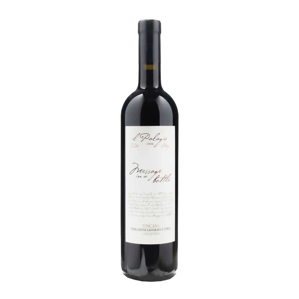 Message in a Bottle IGT Sangiovese Il Palagio Sting Message in a Bottle IGT Sangiovese Il Palagio Sting