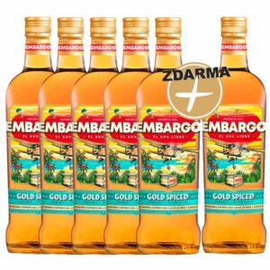 rum Set Embargo Gold Spiced 5+1 zdarma