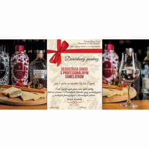 w Darčekový poukaz Degustácia ginov pre 1 osobu