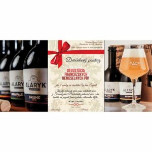 w Darčekový poukaz Degustácia piva pre 2 osoby