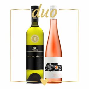 Duo Rizling rýnsky & Cabernet Sauvignon rosé