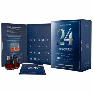 24 Days of Rum kalendár 2023 s 2 pohármi