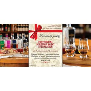 web Darčekový poukaz Whisky pre 2 osoby
