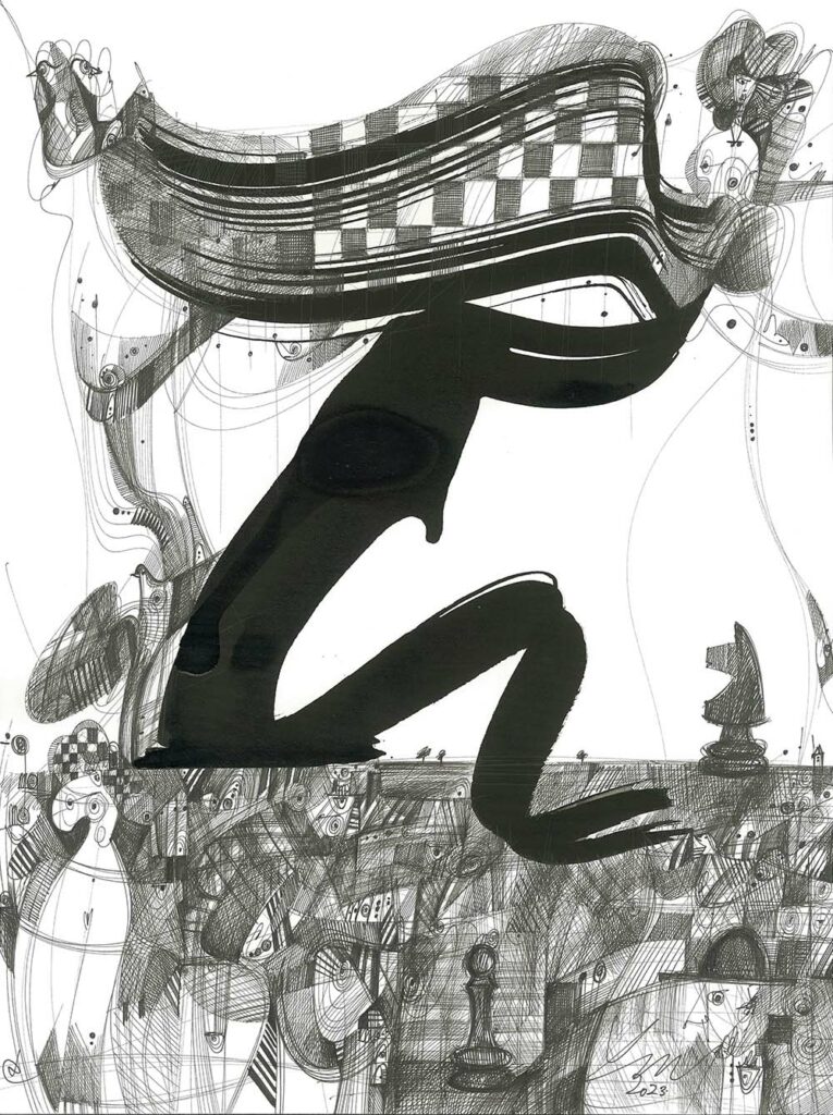 Chess_3_40x30cm_2023