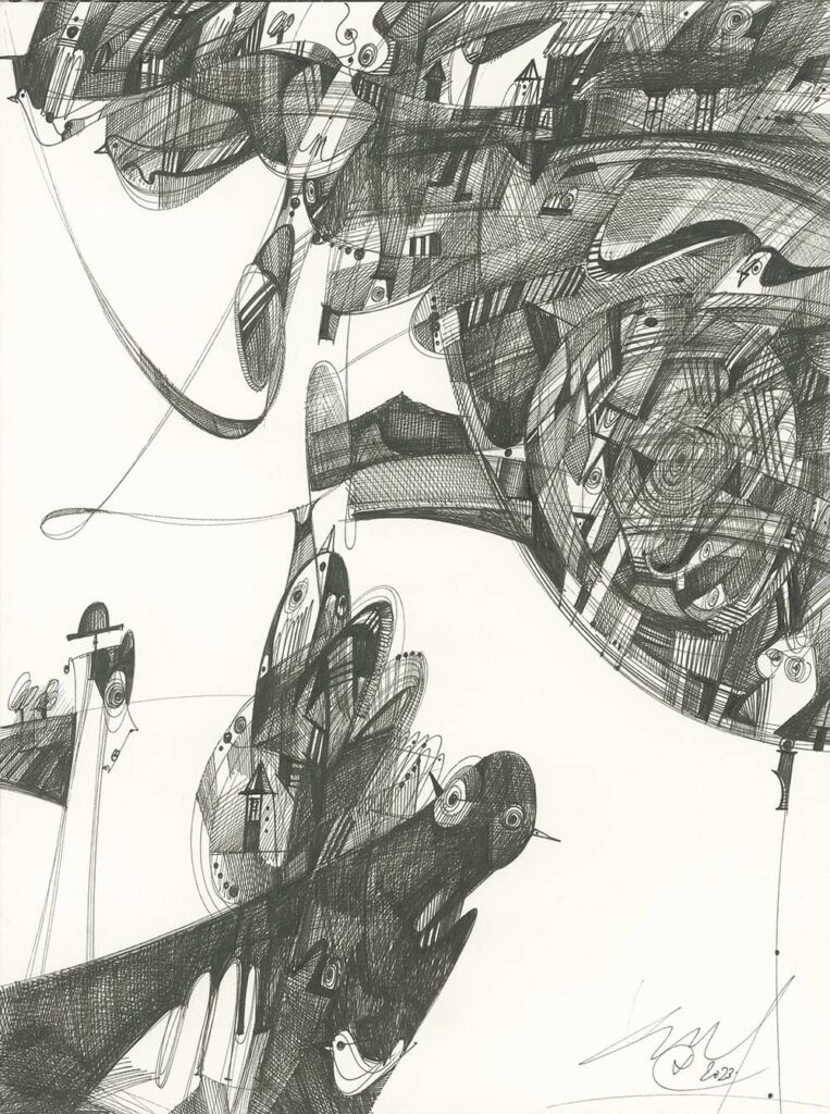 black_bird_30x20cm_2023