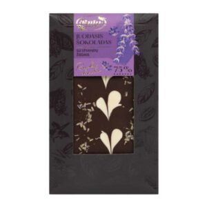 RUTA Horká čokoláda s kvetmi levandule 1