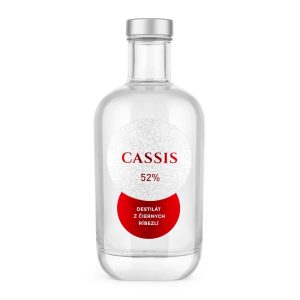 Château Topoľčianky, ovocný destilát Cassis 52 %