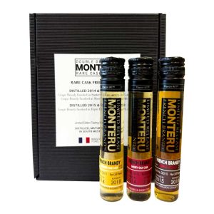Degustačný set Monteru Rare Cask French Brandy